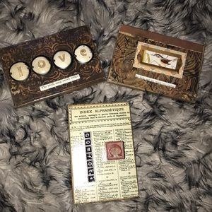 Set of 3 Lori Siebert Boho Style Wall Plaques